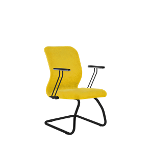 Кресло офисное SU-Mr-4/подл.110/осн.008 желтый в Мурманске
