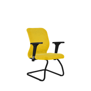 Офисное кресло SU-Mr-4/подл.200/осн.008 желтый в Мурманске