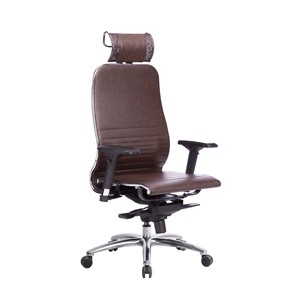 Офисное кресло Samurai K-3.04 темно-коричневый в Мурманске