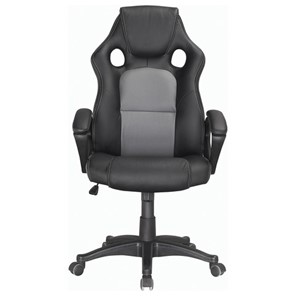 Офисное кресло Brabix Rider Plus EX-544 КОМФОРТ (экокожа, черное/серое) 531582 в Мурманске