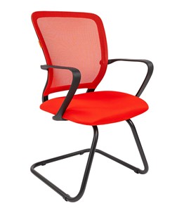 Кресло компьютерное CHAIRMAN 698V Сетка TW (красный) в Мурманске
