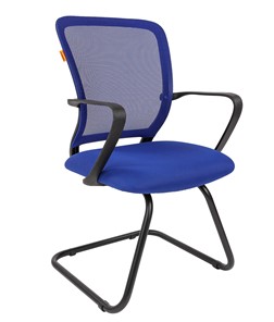 Кресло компьютерное CHAIRMAN 698V Сетка TW (синяя) в Мурманске