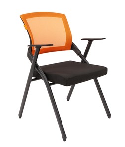 Офисное кресло CHAIRMAN NEXX сетчатый акрил DW66 оранжевый в Мурманске - предосмотр