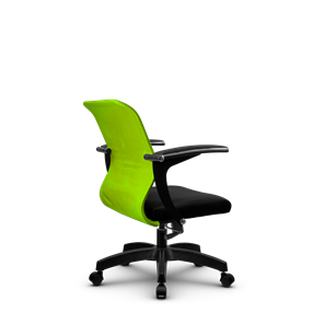 Кресло SU-M-4/подл.160/осн.001, Зеленый/Черный в Мурманске - предосмотр 2