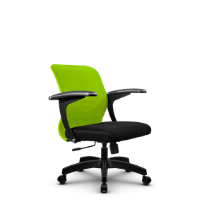Кресло SU-M-4/подл.160/осн.001, Зеленый/Черный в Мурманске - предосмотр