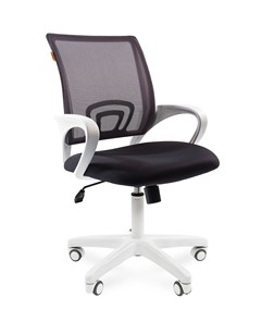 Офисное кресло CHAIRMAN 696 white, tw12-tw04 серый в Мурманске