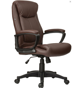 Офисное кресло BRABIX "Enter EX-511", экокожа, коричневое, 531163 в Мурманске