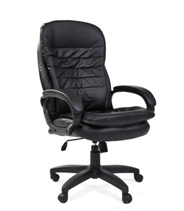 Кресло офисное CHAIRMAN 795 LT, экокожа, цвет черный в Мурманске