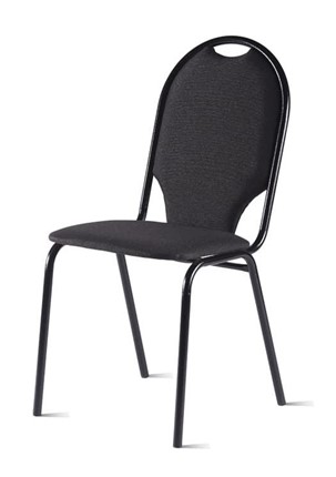 Офисный стул Форма плюс, Текстиль С38/Черная шагрень в Мурманске - изображение