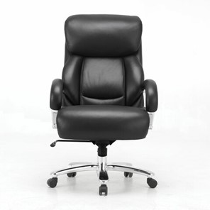 Кресло офисное Brabix Premium Pride HD-100 (натуральная кожа, черное) 531940 в Мурманске