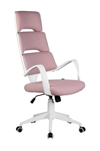 Кресло компьютерное Riva Chair SAKURA (Розовый/белый) в Мурманске