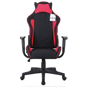 Офисное кресло Brabix GT Racer GM-100 (подушка, ткань, черное/красное) 531820 в Мурманске