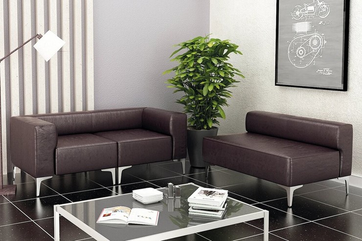 Модульный диван в офис Альфа №1 в Мурманске - изображение 6