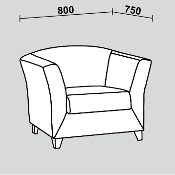 Кресло для отдыха Нео 50 в Мурманске - изображение 2