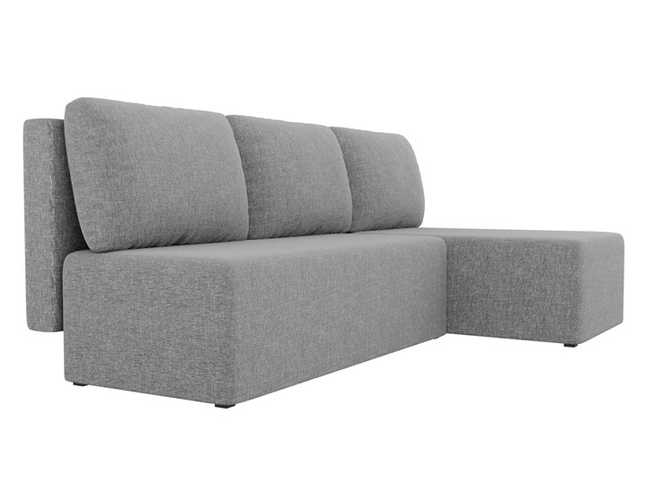 Угловой диван Поло, Серый (рогожка) в Мурманске - изображение 2