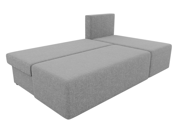Угловой диван Поло, Серый (рогожка) в Мурманске - изображение 4