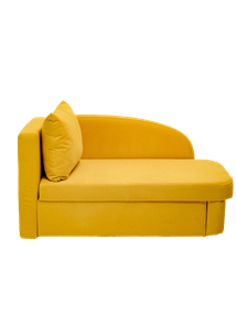Мягкий диван левый Тедди желтый в Мурманске - предосмотр 4