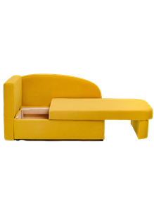 Мягкий диван левый Тедди желтый в Мурманске - предосмотр 9
