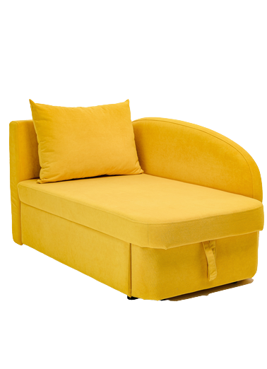 Мягкий диван левый Тедди желтый в Мурманске - изображение 11
