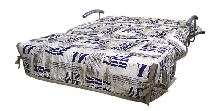 Прямой диван Аккордеон без боковин, спальное место 1400 в Мурманске - изображение 1