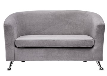 Прямой диван Брамс 2Д серый в Мурманске