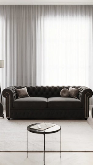 Прямой диван Честер 2,5М (седафлекс) в Мурманске - изображение 13