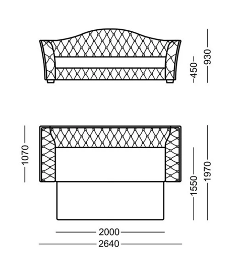 Прямой диван Франческа БД в Мурманске - изображение 6