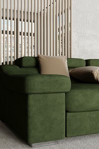 Прямой диван Мюнхен с выкатным механизмом в Мурманске - предосмотр 10