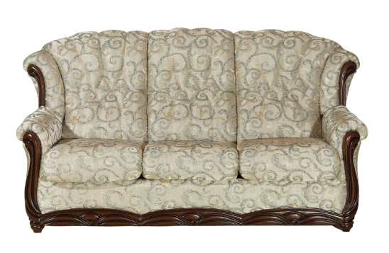 Прямой диван Венеция трехместный (седафлекс) в Мурманске - изображение