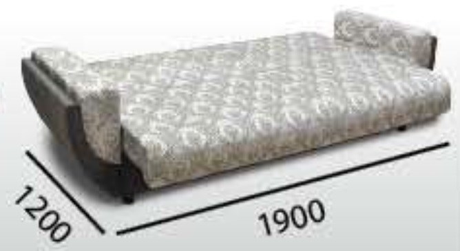 Прямой диван Акварель 2 БД в Мурманске - изображение 1