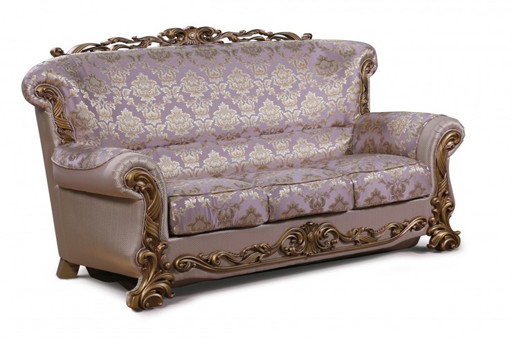 Прямой диван Барокко 2, ДБ3 в Мурманске - изображение 4