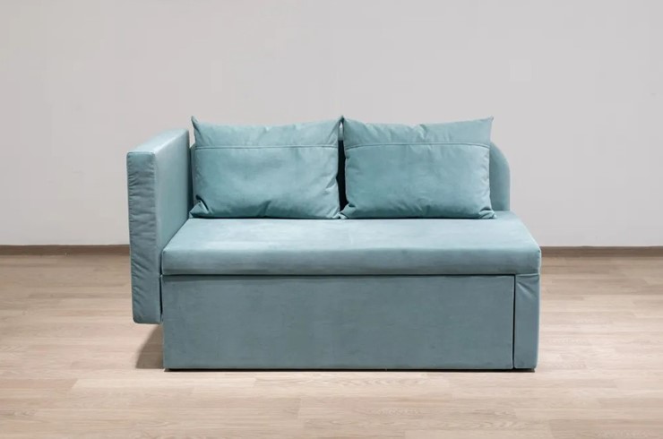 Прямой диван Мирка, newtone aqua blue в Мурманске - изображение 3