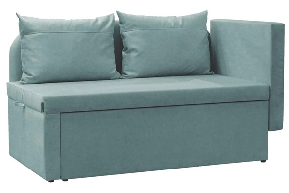Прямой диван Мирка, newtone aqua blue в Мурманске - изображение