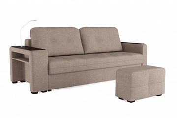 Прямой диван Smart 4(Б4-3т-Б3), Шерлок 932 в Мурманске