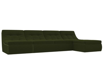 Модульный раскладной диван Холидей, Зеленый (микровельвет) в Мурманске
