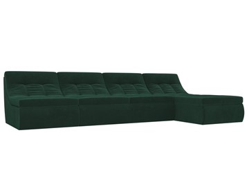 Модульный раскладной диван Холидей, Зеленый (велюр) в Мурманске