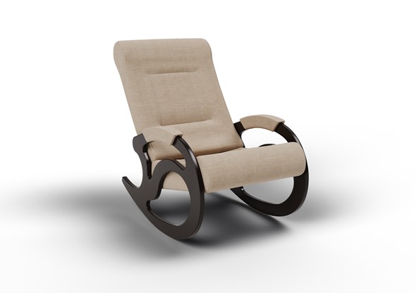 Кресло-качалка Вилла, ткань песок 11-Т-П в Мурманске - изображение
