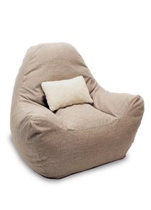 Кресло-мешок КлассМебель Эдем, рогожка орион, бежевый в Мурманске