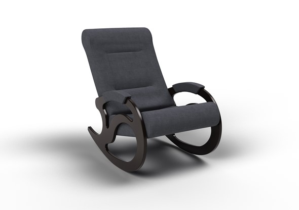 Кресло-качалка Вилла, ткань графит 11-Т-ГР в Мурманске - изображение