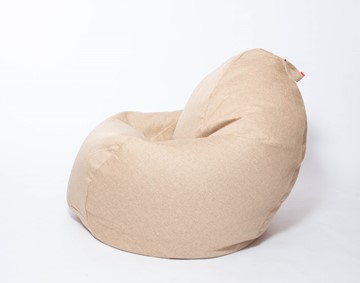 Кресло-мешок Макси, рогожка, 150х100, песочное в Мурманске - предосмотр 2