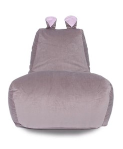 Кресло-мешок Бегемот кофе/розовый в Мурманске