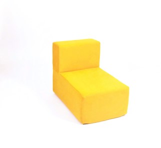 Кресло Тетрис 50х80х60, желтое в Мурманске
