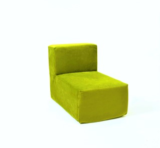 Кресло бескаркасное Тетрис 50х80х60, зеленый в Мурманске