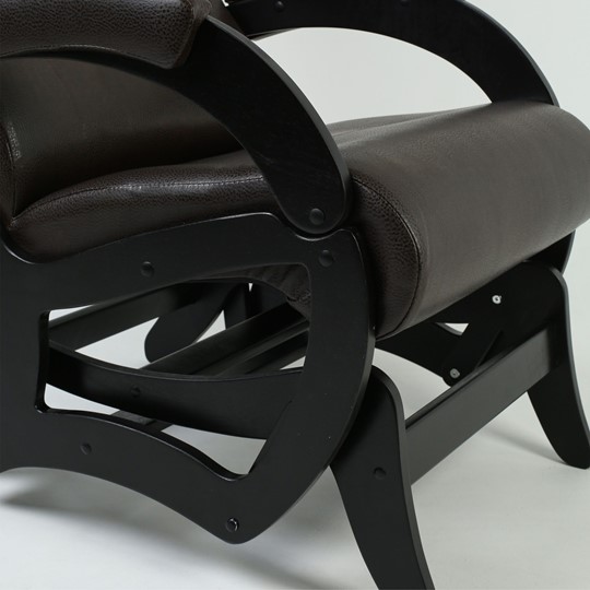 кресло-глайдер с маятниковым механизмом 35-К-В экокожа в Мурманске - изображение 4