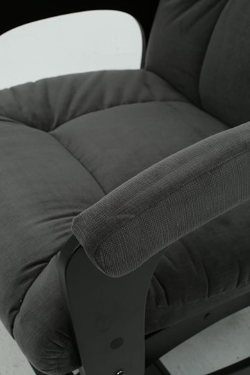 Кресло-качалка Леон маятниковая, ткань AMIGo графит 29-Т-ГР в Мурманске - изображение 1