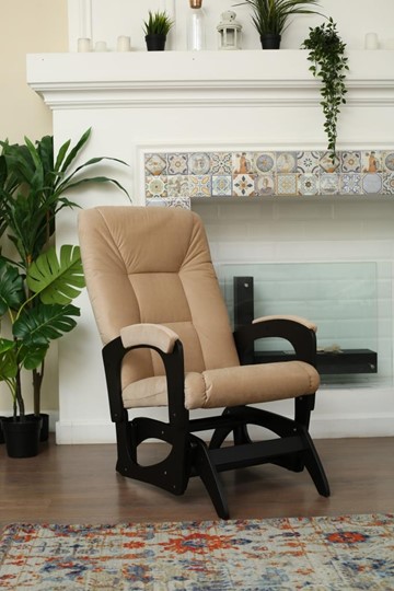 Кресло-качалка Леон маятниковая, ткань AMIGo песок 29-Т-П в Мурманске - изображение 3