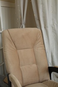 Кресло-качалка Леон маятниковая, ткань AMIGo песок 29-Т-П в Мурманске - предосмотр 7