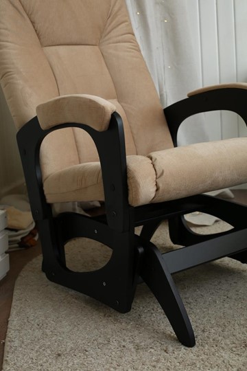 Кресло-качалка Леон маятниковая, ткань AMIGo песок 29-Т-П в Мурманске - изображение 8