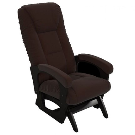 Кресло-качалка Леон маятниковая, ткань AMIGo шоколад 29-Т-Ш в Мурманске - изображение