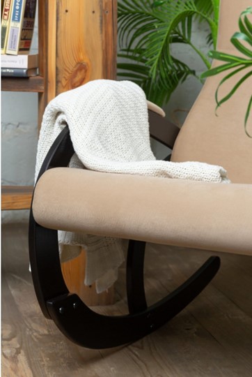 Кресло-качалка в гостиную Корсика, ткань Amigo Beige 34-Т-AB в Мурманске - изображение 5